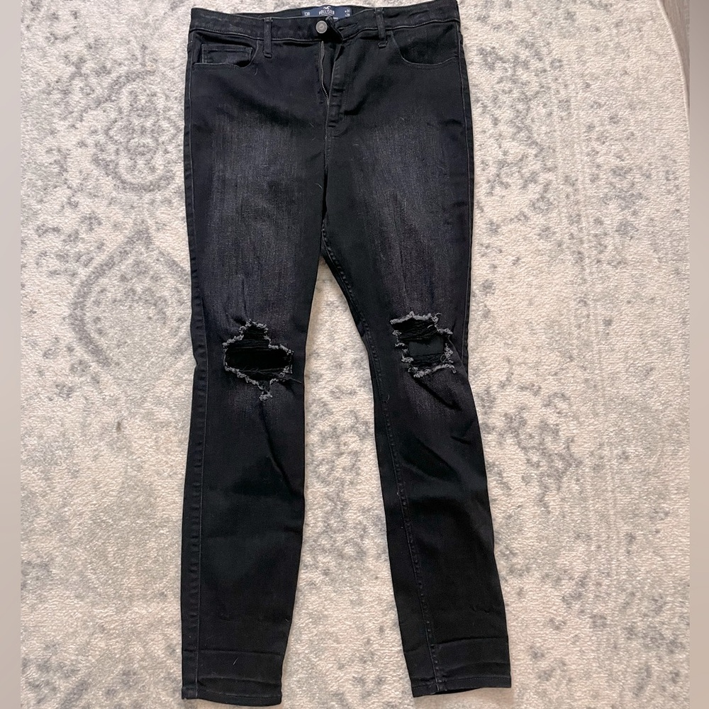 Hollister ultra high rise super skinny jeans